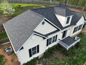 home with beautifully restored roof