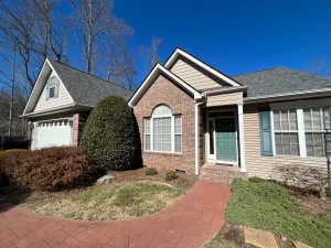 Residential Home in Henderson, North Carolina with a new Roof Replacement courtesy of Quantum Roofing 