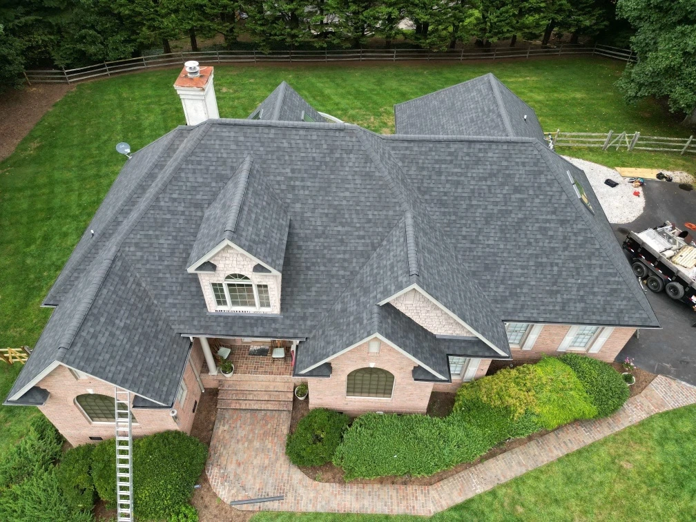 New roof with Owens Corning shingles