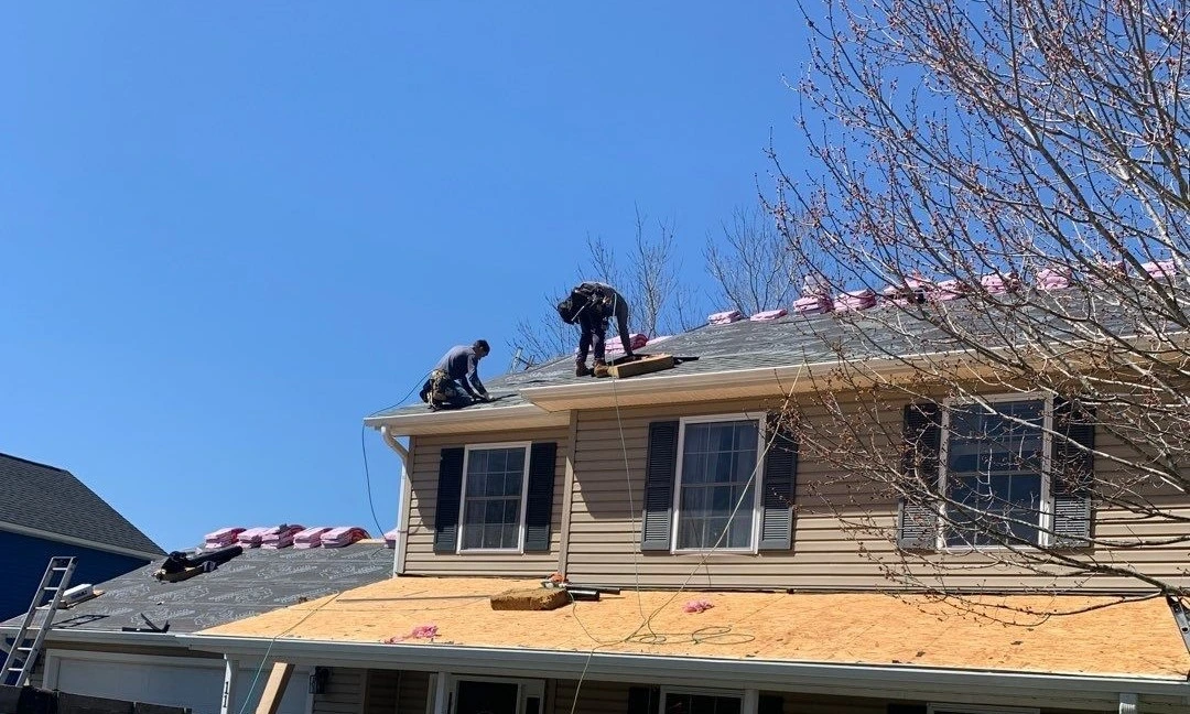 Working On roof Replacement