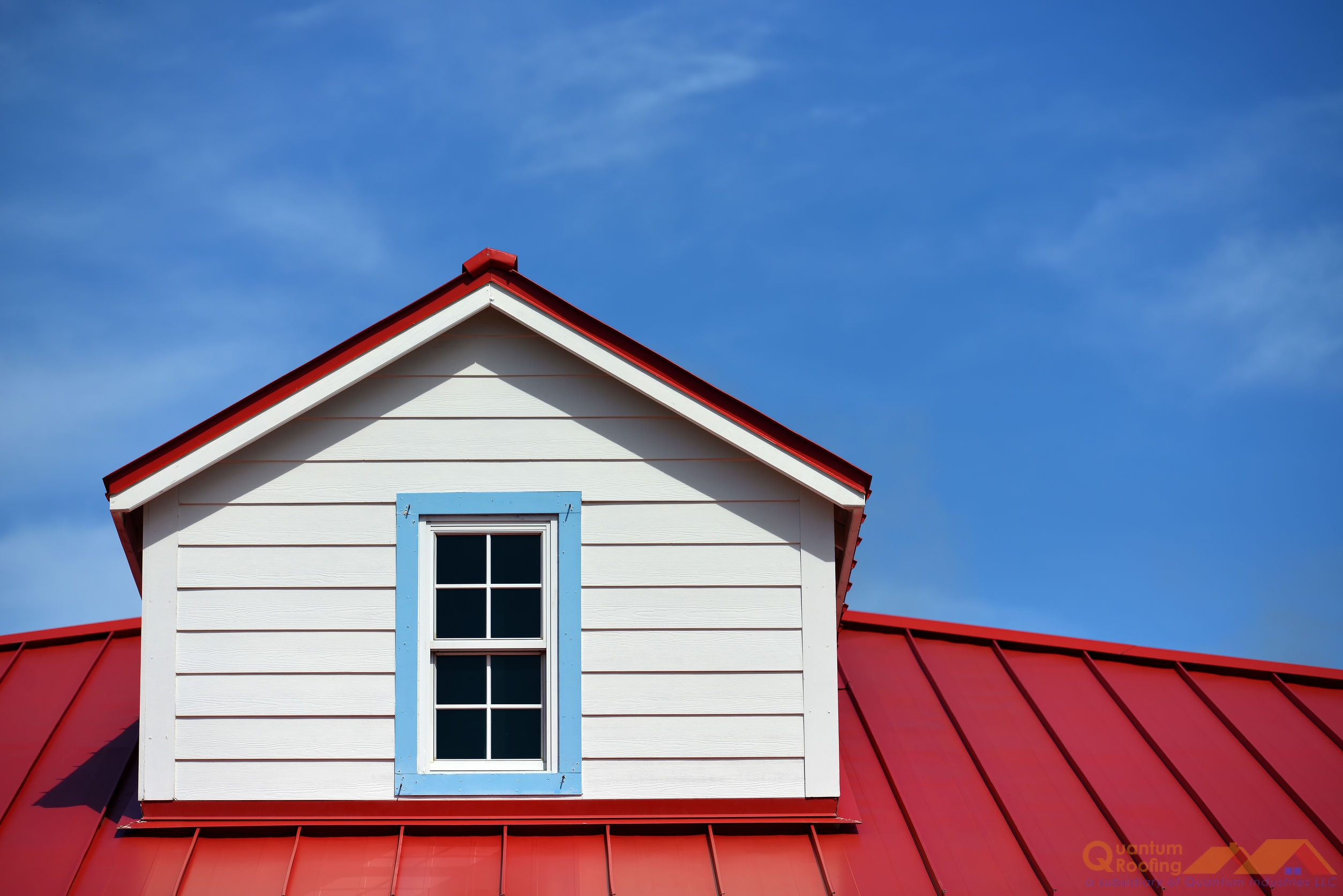Red Standing Seam Metal Roof in North Carolina 